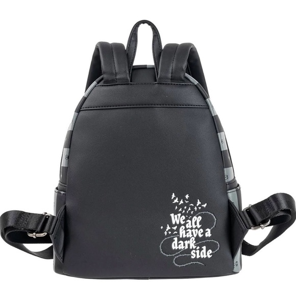 Loungefly Wednesday Nevermore Mini-Backpack - Entertainment Earth Exclusive - Picture 2 of 12